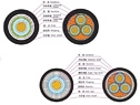 营口额定电压6kV（Um=7.2kV）到35kV（Um40.5kV）挤包绝缘电力电缆